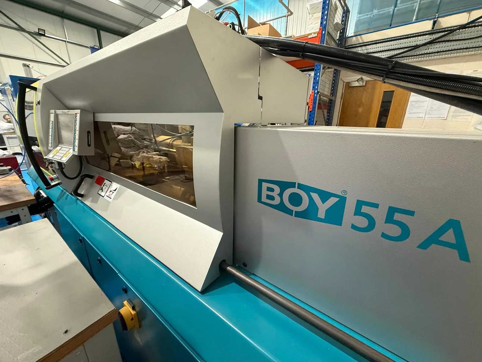 The BOY 55 liquid silicone rubber injection moulding machine at Gemini