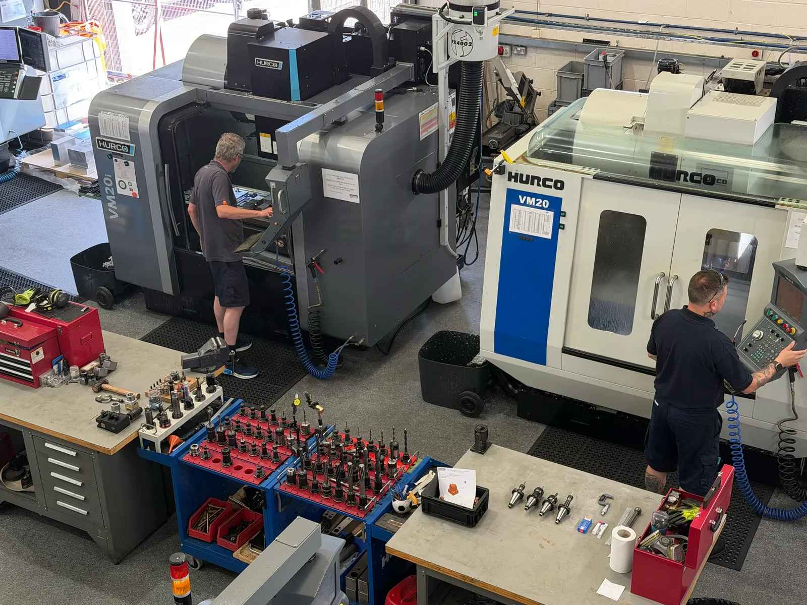 Gemini toolroom shop floor