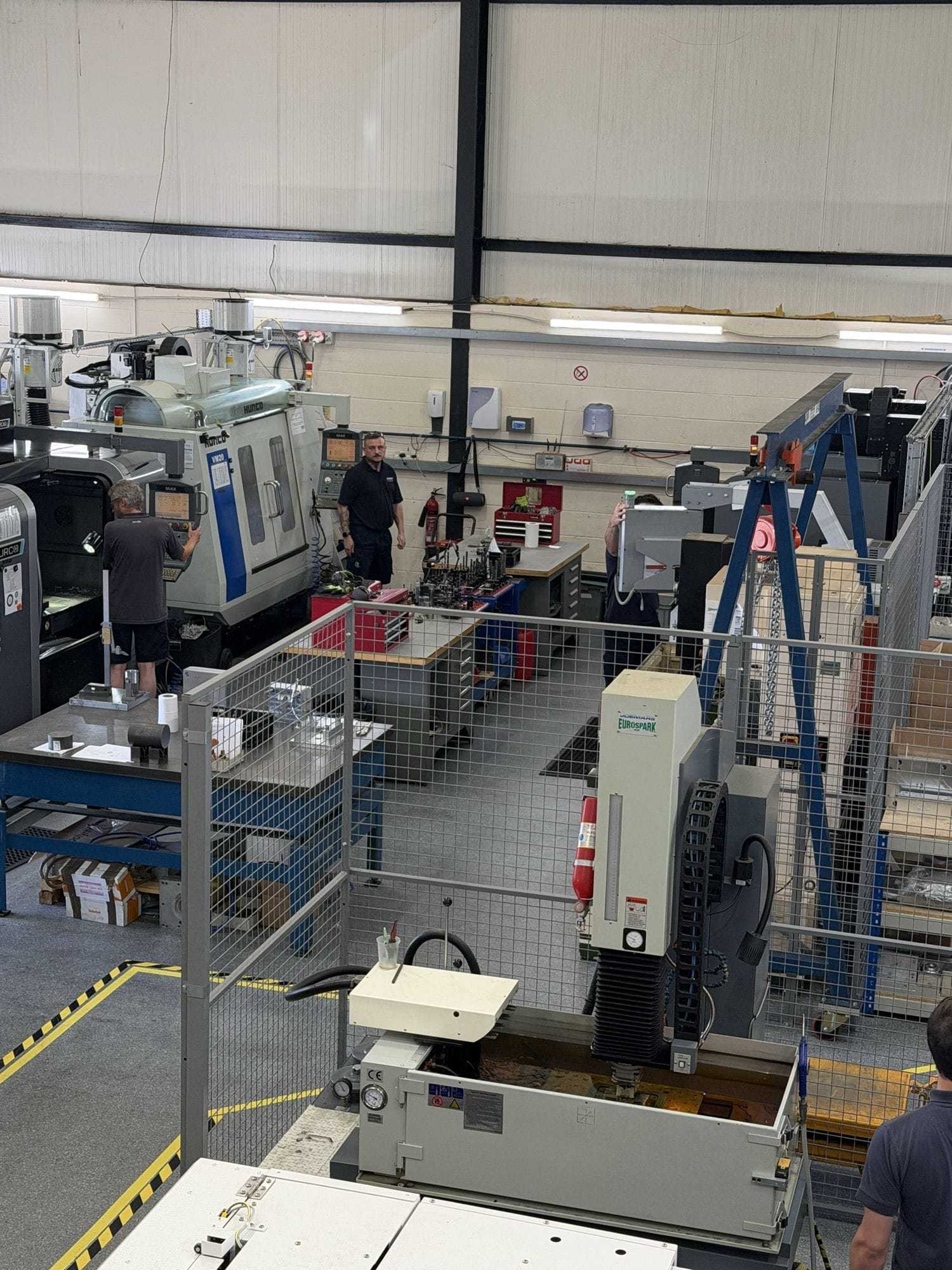 Gemini tool room shop floor