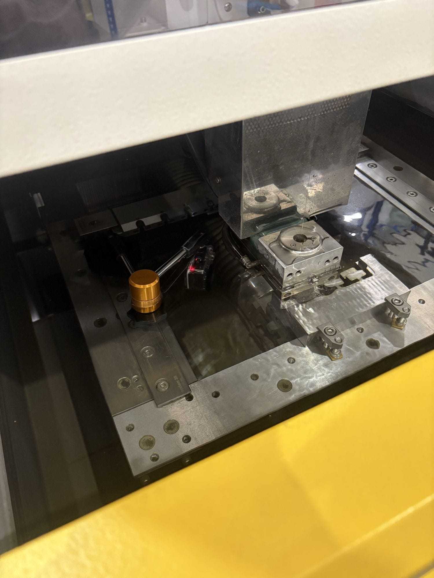 Wire eroder in the Gemini toolroom