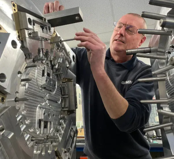 A Gemini toolmaker in the tool room